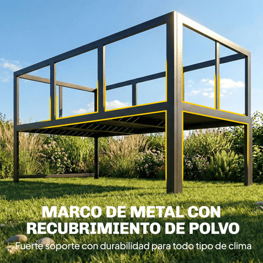 Outsunny Conjunto de Móveis de Jardim Exterior de 3 Peças, Sofás de 2 Lugares com Reposabráços Ajustáveis e Mesa de Centro, Cinzento