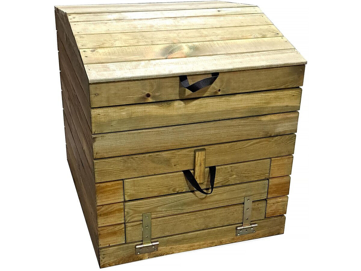 Compostador de madera