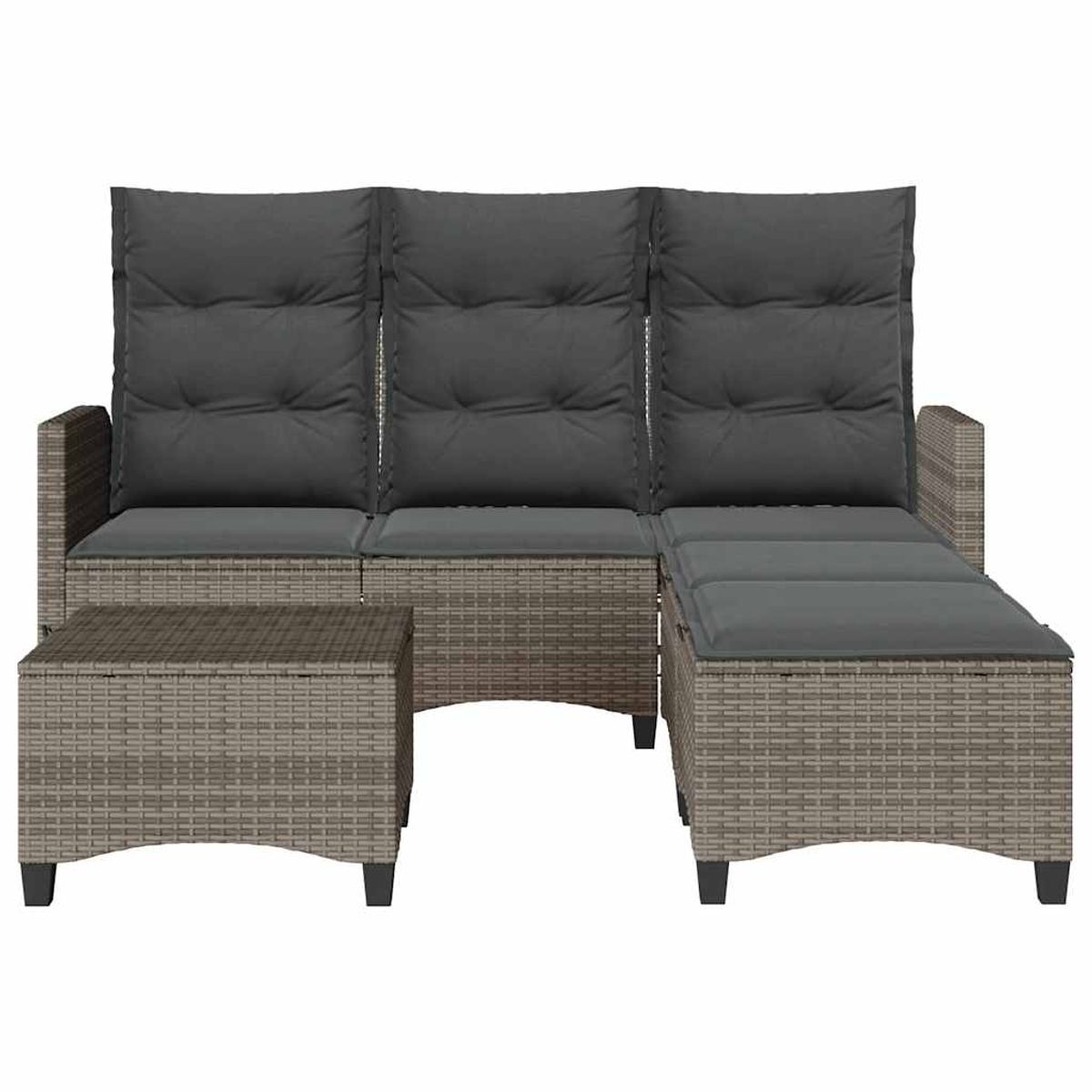 Conjunto de jardín Urki Gris