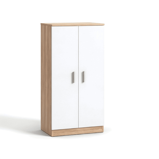 Sapateira Liam 55 Roble Canadian - Blanco Artik (Blanco Mate) 55 x 108 x 36 cm