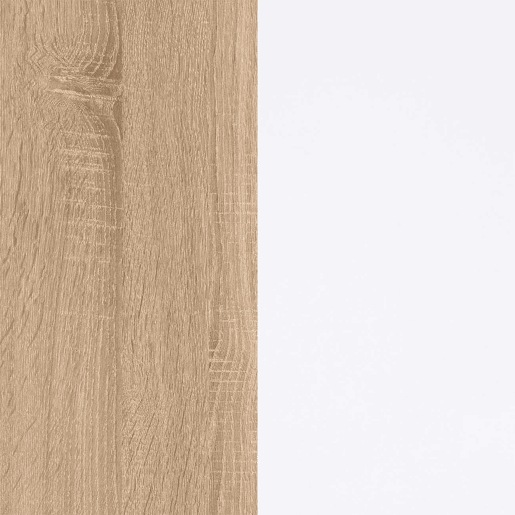 Sapateira Liam 55 Roble Canadian - Blanco Artik (Blanco Mate) 55 x 108 x 36 cm