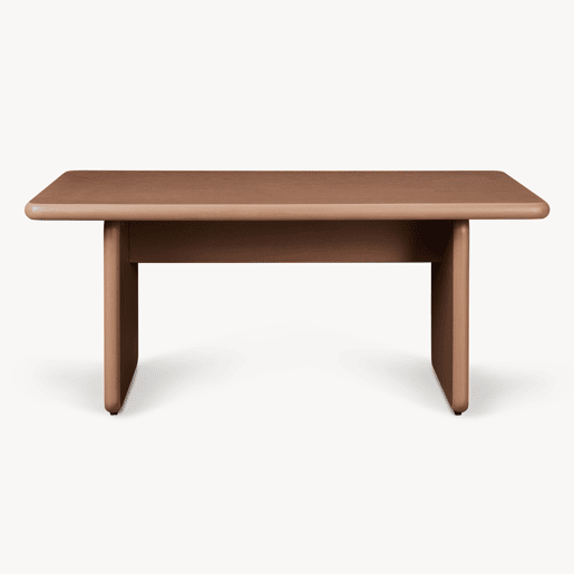 Mesa de centro Gäljami rectangular 100x55x44 cm Efeito nogueira en.casa