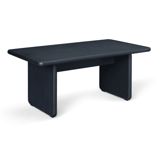 Mesa de centro Gäljami rectangular 100x55x44 cm Preto en.casa
