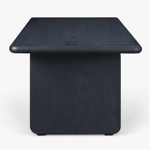 Mesa de centro Gäljami rectangular 100x55x44 cm Preto en.casa