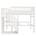 Cama alta para niños 192x205 Cama alta para niños 192x205 Blanco
