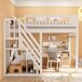 Cama alta para niños 192x205 Cama alta para niños 192x205 Blanco