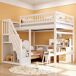 Cama alta para niños 192x205 Cama alta para niños 192x205 Blanco