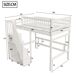 Cama alta para niños 192x205 Cama alta para niños 192x205 Blanco