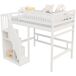 Cama alta para niños 192x205 Cama alta para niños 192x205 Blanco