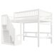 Cama alta para niños 192x205 Cama alta para niños 192x205 Blanco