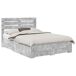 Estructura De Cama Doble Matrimonial 140x200 Estructura De Cama Doble Matrimonial 140x200 Gris