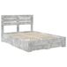 Estructura De Cama Doble Matrimonial 140x200 Estructura De Cama Doble Matrimonial 140x200 Gris