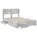 Estructura De Cama Doble Matrimonial 140x200 Estructura De Cama Doble Matrimonial 140x200 Gris