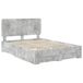 Estructura de cama matrimonial 143x203 Estructura de cama matrimonial 143x203 Gris