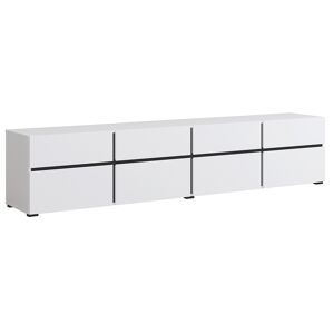 Suporte para TV 4 portas 225 cm Lilia Branco