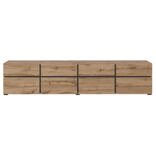 Suporte para TV 4 portas 225 cm Lilia Madeira