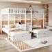 Cama litera Cama litera Blanco