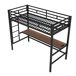 Cama alta para niños 94x204 Cama alta para niños 94x204 Blanco
