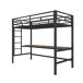 Cama alta para niños 94x204 Cama alta para niños 94x204 Blanco