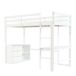 Cama alta para niños Cama alta para niños Blanco