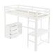 Cama alta para niños Cama alta para niños Blanco