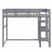 Cama alta para niños 204x96 Cama alta para niños 204x96 Blanco