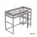 Cama alta para niños 204x96 Cama alta para niños 204x96 Blanco