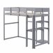 Cama alta para niños 204x96 Cama alta para niños 204x96 Blanco