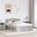 Estructura de cama matrimonial 143x206 Estructura de cama matrimonial 143x206 Gris