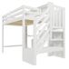 Cama alta para niños 112x253 Cama alta para niños 112x253 Blanco