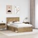 Estructura de cama matrimonial 138x200 Estructura de cama matrimonial 138x200 Gris