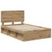 Estructura de cama matrimonial 138x196 Estructura de cama matrimonial 138x196 Gris