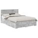 Estructura de cama matrimonial 143x200 Estructura de cama matrimonial 143x200 Gris