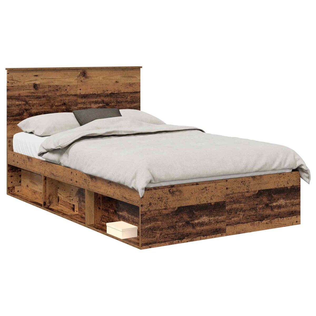 Estructura de cama matrimonial 138x200 Madera