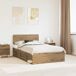 Estructura de cama matrimonial 138x196 Estructura de cama matrimonial 138x196 Roble Artisan