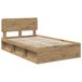 Estructura de cama matrimonial 138x196 Estructura de cama matrimonial 138x196 Roble Artisan