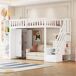 Cama alta para niños Cama alta para niños Blanco