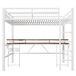 Cama alta para niños 204x144 Cama alta para niños 204x144 Blanco