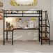 Cama alta para niños 106x197 Cama alta para niños 106x197 Negro