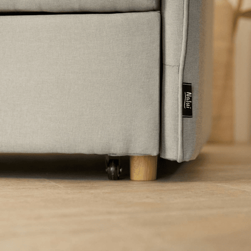 Poltrona cama Nest 1 Nalui Recliner 3 em 1 (93x100x79cm) com 2 almofadas Gris
