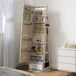 Armario Joyero MDF, Vidrio HOMCOM, hogar - decoración Armario Joyero MDF, Vidrio HOMCOM, hogar - decoración Marrón