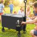 Carrito Nevera Acero, PU Outsunny, hogar - cocina Carrito Nevera Acero, PU Outsunny, hogar - cocina Blanco