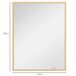 Espejo de Pared MDF, Vidrio HOMCOM, hogar - decoración 70x2 Espejo de Pared MDF, Vidrio HOMCOM, hogar - decoración 70x2 Marrón