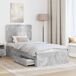 Estructura de cama individual para adultos 78x196 Estructura de cama individual para adultos 78x196 Gris