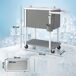 Carrito Nevera Plástico, Acero Outsunny, hogar - cocina Carrito Nevera Plástico, Acero Outsunny, hogar - cocina Gris