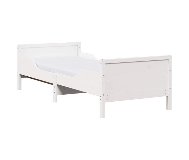 Estructura de cama individual para adultos - 80 x 200 cm madera de pino macizo