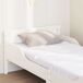 Estructura de cama individual para adultos Estructura de cama individual para adultos Blanco