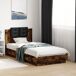 Estructura de cama individual para adultos 93x193 Estructura de cama individual para adultos 93x193 Blanco