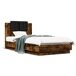 Estructura de cama individual para adultos 93x193 Estructura de cama individual para adultos 93x193 Blanco