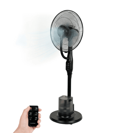 Ventoinha de pé com nebulizador e comando à distância InnovaGoods